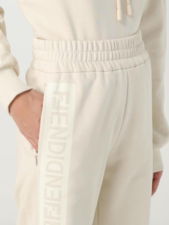 25SS 펜디 팬츠 FAB345AK9S F1M2A Yellow Cream - FENDI