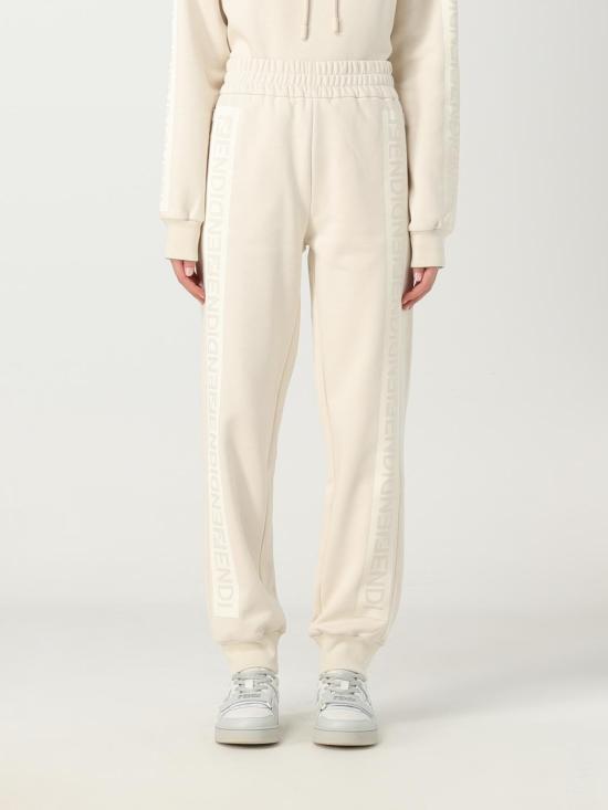 25SS 펜디 팬츠 FAB345AK9S F1M2A Yellow Cream