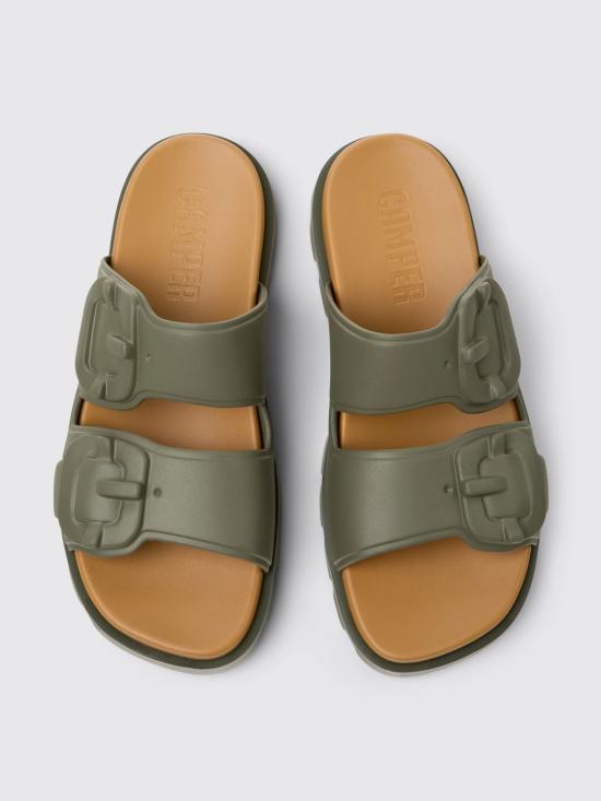 25SS 캠퍼 뮬/슬리퍼 K101046 004 BRUTUS SANDAL 0 Green - CAMPER