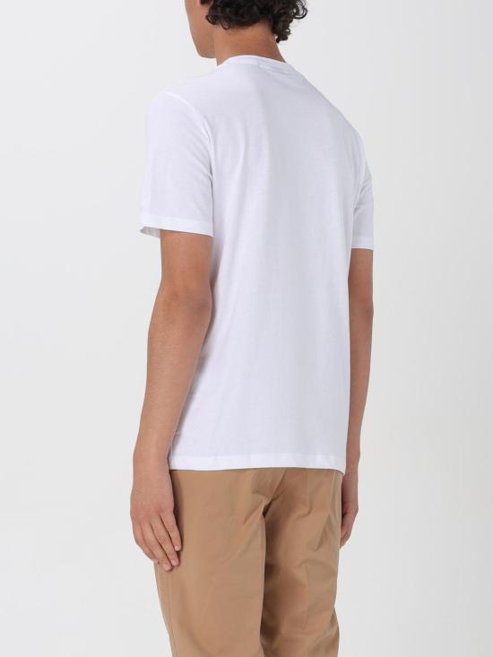 25FW 보스 반팔 티셔츠 50468347 100 White - BOSS