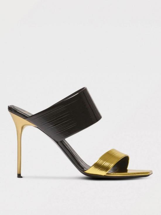 25SS 발망 뮬/슬리퍼 EN0UR132LIVS EAD Black