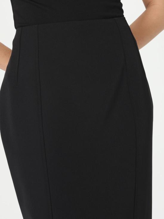 25SS 리우조 미디 스커트 CA5095T2200 22222 Black - LIU JO