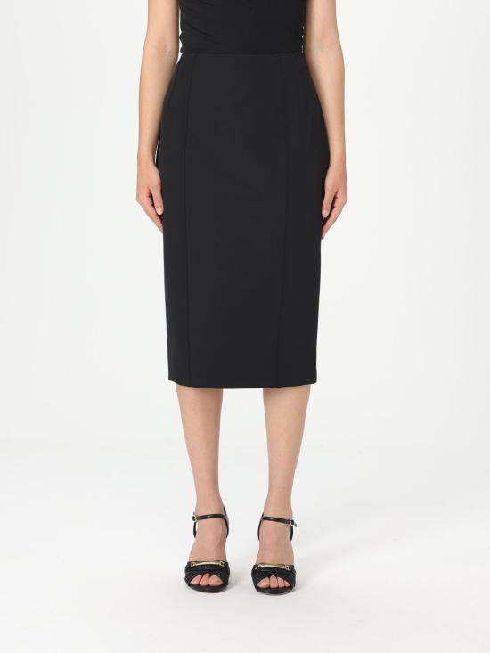 25SS 리우조 미디 스커트 CA5095T2200 22222 Black