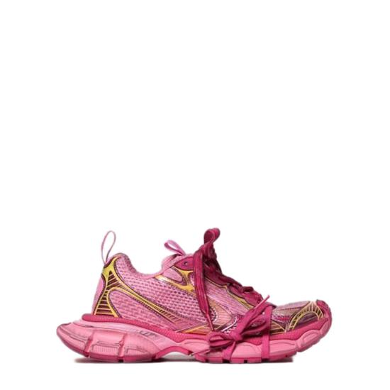 25SS 발렌시아가 3XL 스니커즈 734731W3XL5 5700 PINK YELLOW