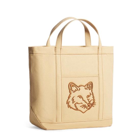 25SS 메종키츠네 폭스 헤드 스몰 토트백  LW05103WW0107 0102