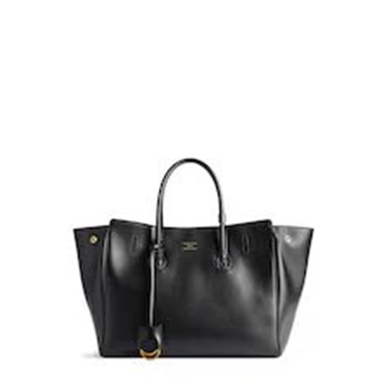  발렌시아가 크로커다일 이펙트 탑 핸들 숄더 백 8133572ABAV 1000 BLACK