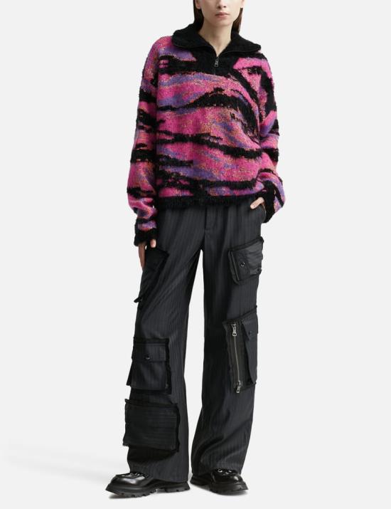  이알엘 스웨터 ERL06N017PINKRAVECAMO DOM