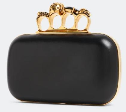 25SS 알렉산더 맥퀸 토트백 6762561AAJD1000 BLACK - ALEXANDER MCQUEEN