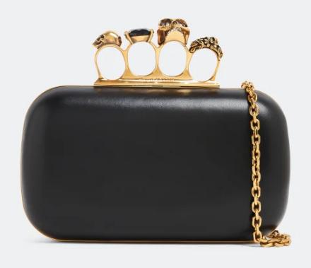 25SS 알렉산더 맥퀸 토트백 6762561AAJD1000 BLACK - ALEXANDER MCQUEEN