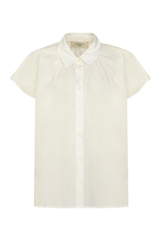 25SS 위켄드막스마라 셔츠 VALLO2515111032600 011 White