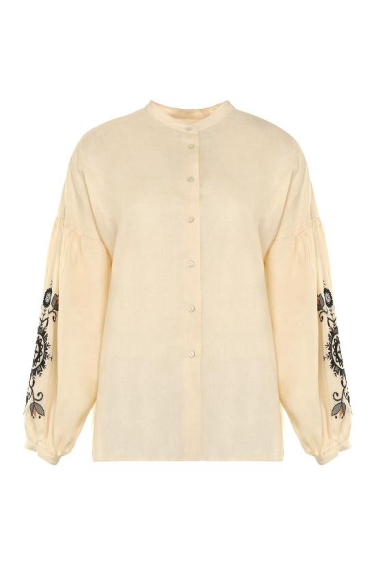 25SS 위켄드막스마라 셔츠 ILEX2515111122600 022 Ecru