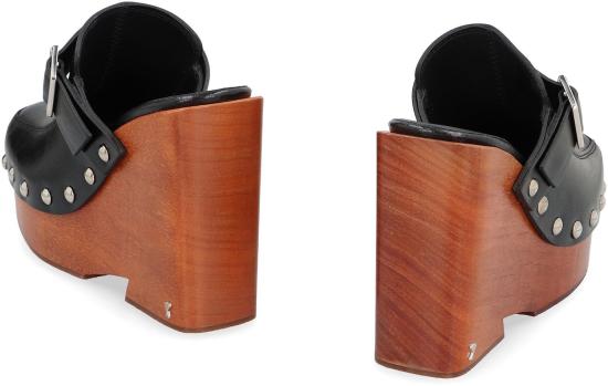  아미 뮬/슬리퍼 FSV449840 001 black - AMI