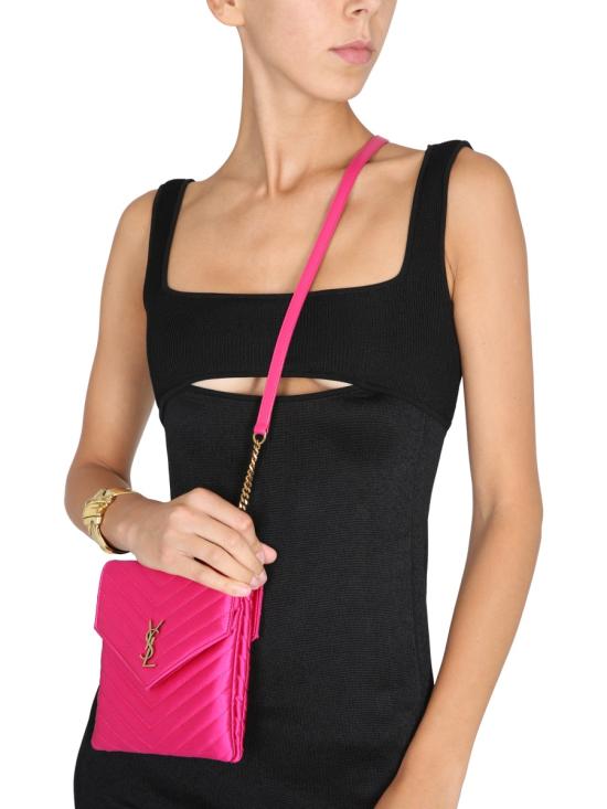 24FW 생로랑 숏 원피스 685072 Y75KE1000 BLACK - SAINT LAURENT