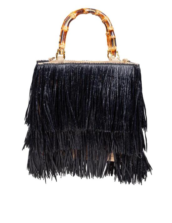 25SS 라밀라네사 토트백 TAN M Black