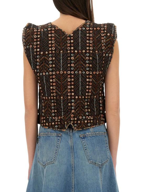 25SS 이자벨마랑에뚜왈 베스트 GI0050FA C1J03E02FK MULTICOLOUR - ISABEL MARANT ETOILE