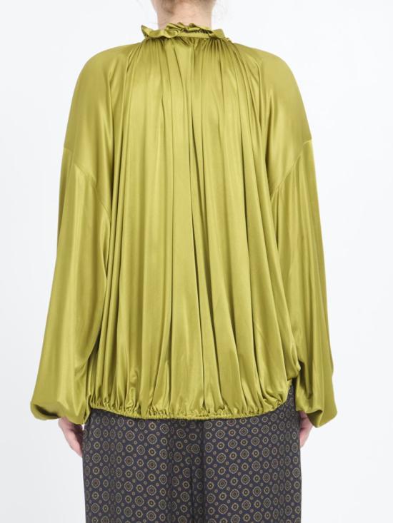 25SS 생로랑 셔츠 1446080 834202 Y7F98 3363 GREEN - SAINT LAURENT