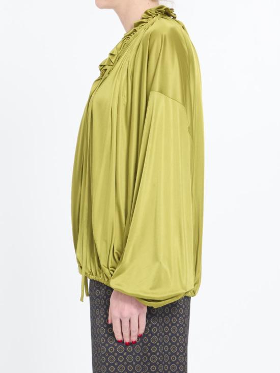 25SS 생로랑 셔츠 1446080 834202 Y7F98 3363 GREEN - SAINT LAURENT