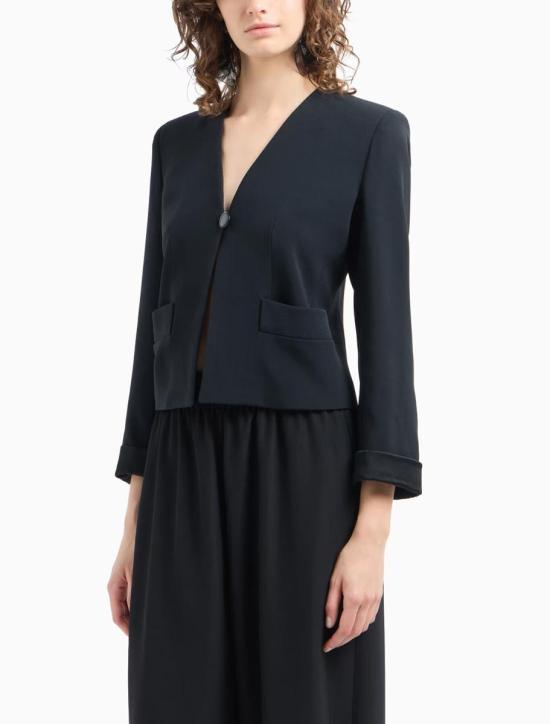 25SS 엠포리오 아르마니 자켓 EW001564TE10419UC001 Black - EMPORIO ARMANI