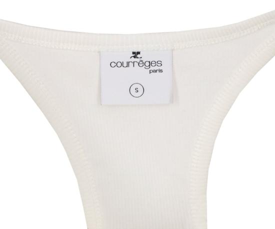 25SS 쿠레쥬 미디 원피스 225JRO641JS01940001 WHITE - COURREGES