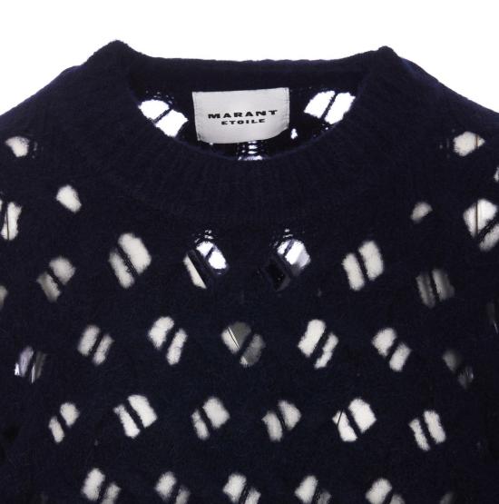 24FW 이자벨마랑에뚜왈 스웨터 PU0357FAA1L68E30MI BLUE - ISABEL MARANT ETOILE
