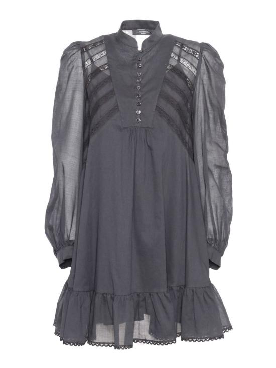 25SS 위켄드막스마라 숏 원피스 2515231023600 002 BLACK 235917 GRAY