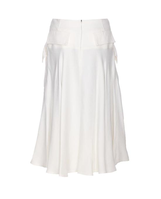 25SS 보테가베네타 숏 스커트 820015V5EN09071 WHITE - BOTTEGA VENETA