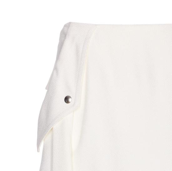 25SS 보테가베네타 숏 스커트 820015V5EN09071 WHITE - BOTTEGA VENETA