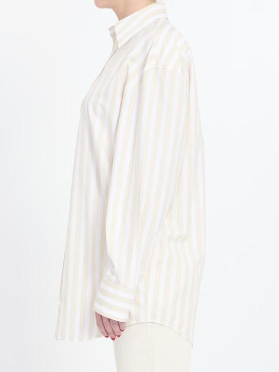 25SS 생로랑 셔츠 5489902 835517 Y7C11 9075 Beige - SAINT LAURENT