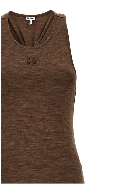 25SS 로에베 롱 원피스 S359Y51X913270 Brown - LOEWE