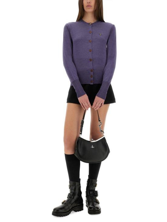 25SS 비비안웨스트우드 스웨터 1803002P Y001AJ402 PURPLE - VIVIENNE WESTWOOD