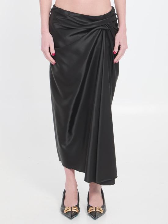 25SS 발렌시아가 숏 스커트 9267714 831248 TS091 1000 Black