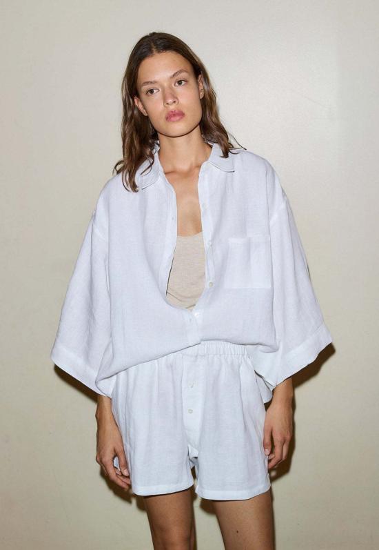  데이지 스튜디오 라운지 웨어 The 03 세트 화이트 - DEIJI STUDIO