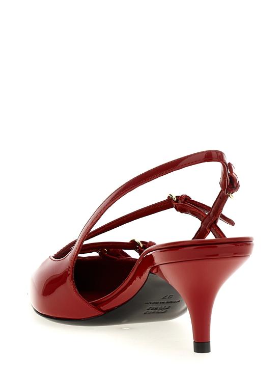 25FW 미우미우 힐/펌프스 5I013EFM055069F0011 Red - MIU MIU