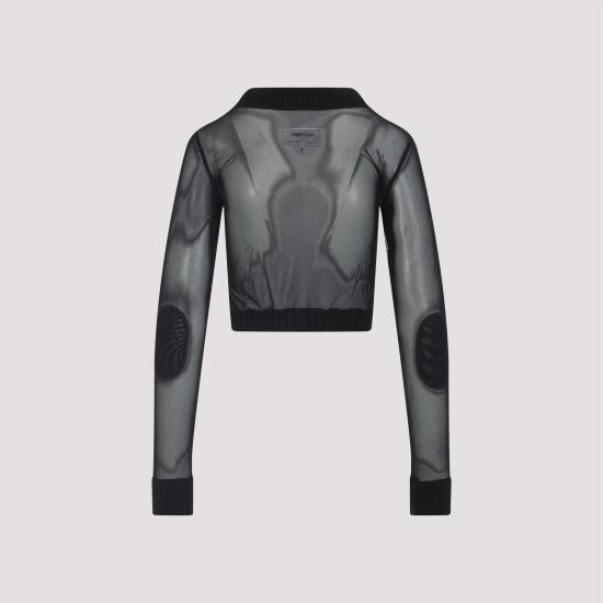 25SS MM6 메종마르지엘라 탑 S62NH0041 S24423 900 BLACK - MM6 MAISON MARGIELA