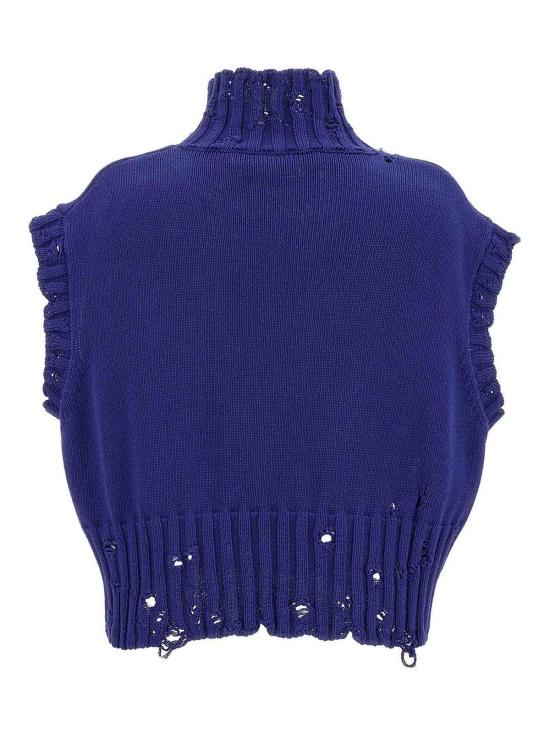  마르니 케이프 DVMD0140A0UFC65200B59 Blue - MARNI