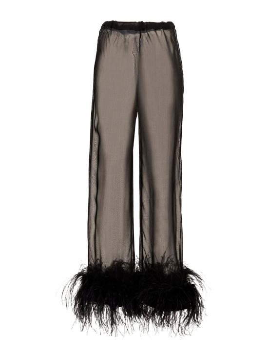  오세리 팬츠 OFP121BLACK Black - OSÉREE