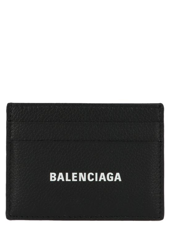 26FW 발렌시아가 캐쉬 카드 홀더 5943091IZI31090 Black