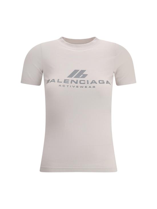 25SS 발렌시아가 반팔 티셔츠 768075TQVU1 9016 WHITE