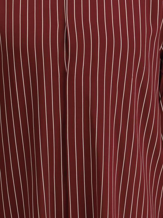 25SS 생로랑 긴팔 셔츠 819096Y1L04 6403 BORDEAUX - SAINT LAURENT