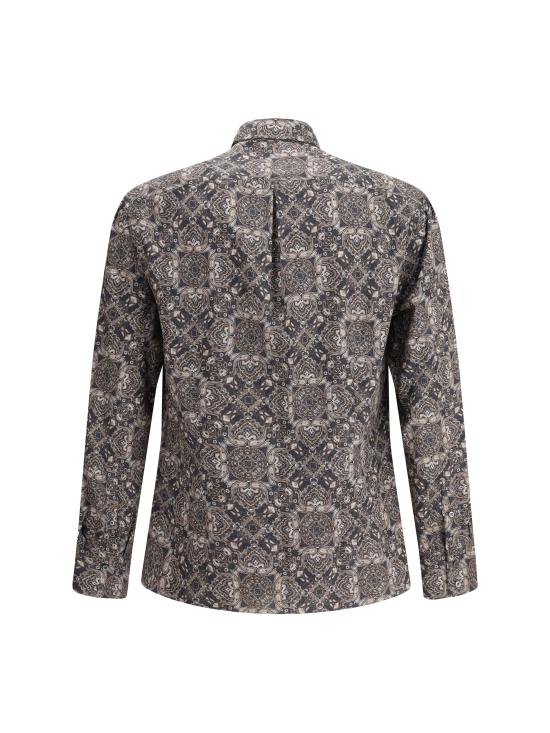 25SS 브루넬로 쿠치넬리 긴팔 셔츠 MM6911716 C010 MULTICOLOUR - BRUNELLO CUCINELLI