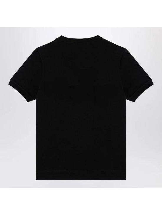 24FW 지방시 반팔 티셔츠 BW70BFP6VY 008 BLACK SILVERY - GIVENCHY