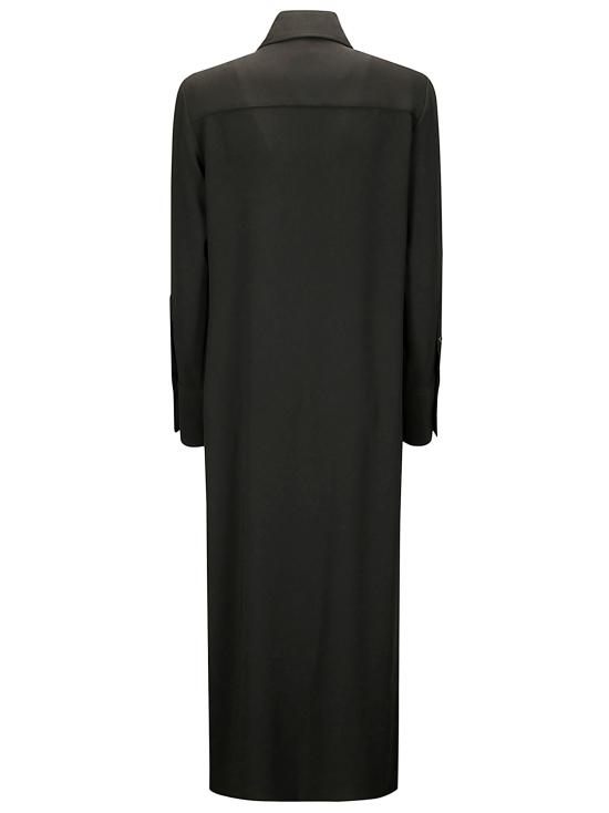 25SS 알베르토비아니 롱 원피스 ABEE846 90 BLACK - ALBERTO BIANI