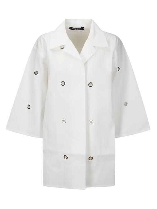 25SS 소피 드후레 코트 CONCORDCOTU WHITE