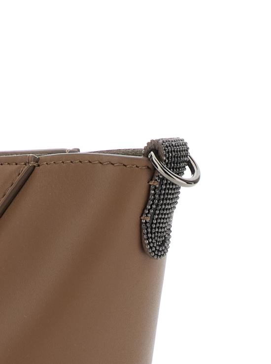 25SS 브루넬로 쿠치넬리 크로스백 MBHED2675C8772 Brown - BRUNELLO CUCINELLI