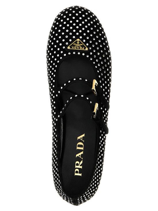 25FW 프라다 플랫 슈즈 1F797NF0053L53F0T7O Black - PRADA