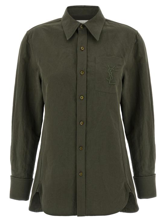 25SS 생로랑 셔츠 823673Y3D501342 Green