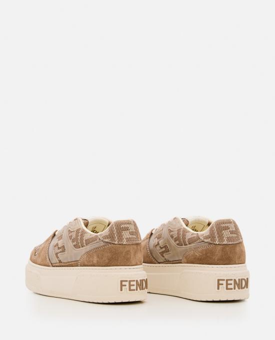  펜디 매치 플랫폼 로우 탑 8E8572 ASAY F1RUN BROWN DOM - FENDI