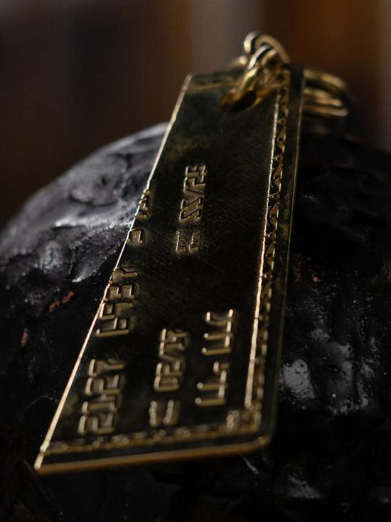  LL 키링 Ll Llc 신용 불량자용 열쇠고리 황동 - OTHER BRANDS