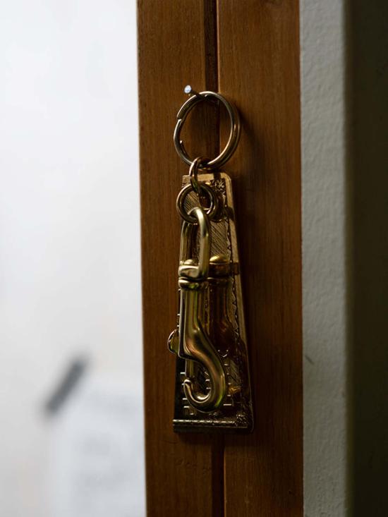  LL 키링 Ll Llc 신용 불량자용 열쇠고리 황동 - OTHER BRANDS