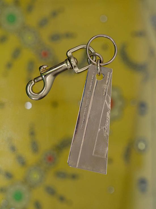  LL 키링 Ll Llc 신용 불량자용 열쇠고리 황동